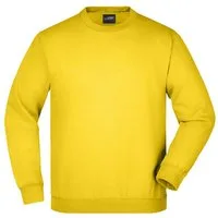 James & Nicholson Sweatshirt Kinder Sweatpullover innen weich angeraut Bequemer und angenehm warmer Pulli für Schule und Freizeit
