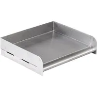 Grillfürst Grillplatte Grillfürst Edelstahl Plancha / Teppanyaki Pfanne - 32 x 28 cm