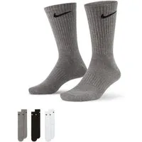Nike Funktionssocken U NK EVERYDAY LTWT CREW 3PR für sportive Aktivitäten und Fitness, mit dämpfenden Eigenschaften