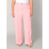 Base Level Curvy Bundfaltenhose Yunia mit Viskose und Stretch