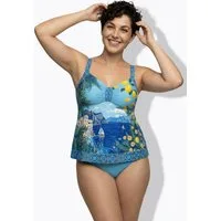 Ulla Popken Soft-BH Tankini Holiday Softcups Träger verstellbar