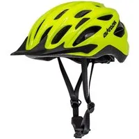 Airtracks Fahrradhelm Fahrradhelm Star S/M (53-58cm), L/XL (58-63cm), K-60 für Herren und Damen - EPS-Körper + IN MOULD / Neon Weiß Schwarz