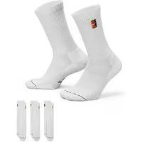 Nike Sportsocken U NK ED ELVD CRW 3P TENNIS 144 im praktischen 3er-Set, für Erwachsene, formstabil, mit flexiblem Sitz