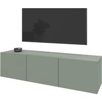 borchardt Möbel Lowboard Sophia, TV-Schrank mit 3 Türen, hängend oder stehend, Breite 139 cm mit 3 Türen, stehend und hängend