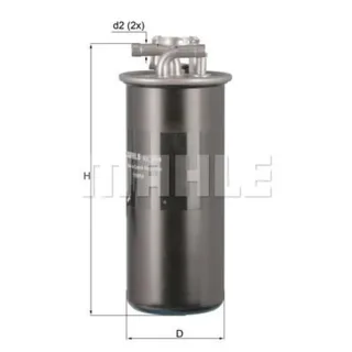 Mahle Kraftstofffilter Audi A6 4F KL454