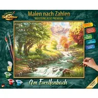 Schipper Malen nach Zahlen Meisterklasse Premium - Forellenbach, Made in Germany