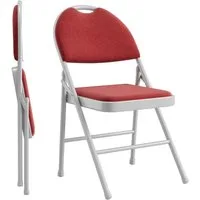 GarveeMore Klappstuhl Gästestuhl Klappstuhl Campingstuhl 2/4/6er Set Gartenstuhl (2 St)
