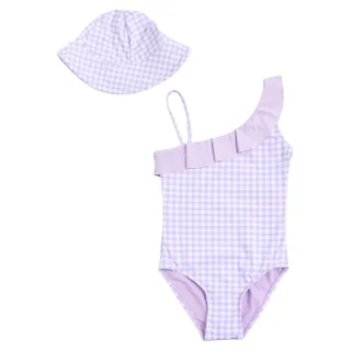 Threadbare - Badeanzug-Set für Mädchen (Violett)