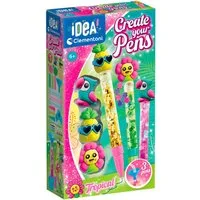 Clementoni® Kreativset Idea, Deine Stift-Kreationen - Tropical