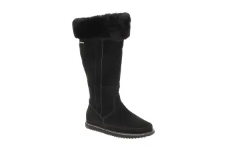 EMU W13218 BLAK GEORGI Damen Winterstiefel schwarz wasserdicht Lammfell 30 Grad