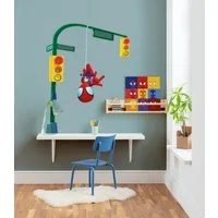 Komar Wandtattoo Spidey and His Amazing Friends Lamp Swing - Größe 50 x 70 cm (5 St), Künstler: Komar, selbstklebend, Wandsticker, Kinderzimmer