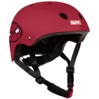 The AVENGERS Kinderfahrradhelm Spiderman für Fahrräder & Scooter EN 1078 zertifiziert 52-56 cm