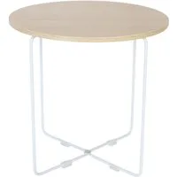 relaxdays Beistelltisch Skandi-Design (1-St), rund