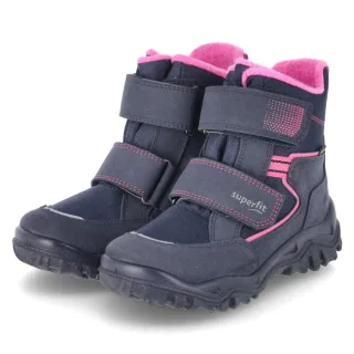 Superfit Snowboots HUSKY - Gr. 28 - Blau - Textil & Synthetik