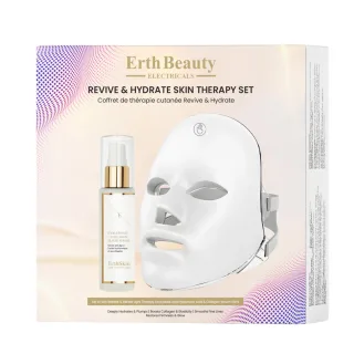 REVIVE & HYDRATE HAUTTHERAPIE SET (HAUTRÜCKZUG & VERJÜNGUNGSLICHTTHERAPIENMASKE + HA SERUM 60ML)
