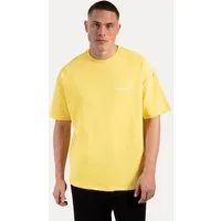 Smilodox T-Shirt Tamio, Locker geschnittenes Oversize Shirt mit Auffälligem Backprint Kurzarmshirt weiches Material Rundhalsausschnitt Streetwear Training