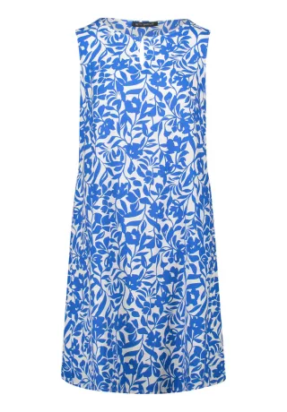 Betty Barclay - Kleid mit Blumenmuster weiß - Gr. - 36