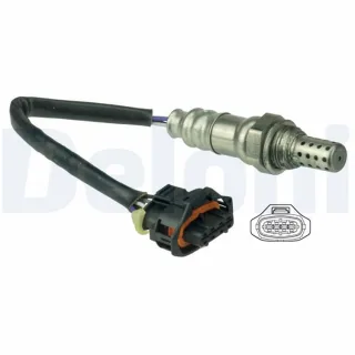 Delphi Lambdasonde nach Katalysator Chevrolet Aveo Trax Opel Mokka