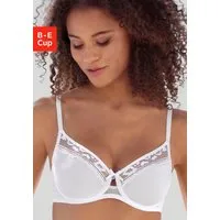 Vivance T-Shirt-BH aus feinem Mesh-Material und Spitze in Leo-Optik, Dessous