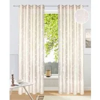 OTTO home Gardine Anna (1 St), Ösen, halbtransparent, Ausbrenner, Bestseller, Äste-Motiv, Viskose, Polyester