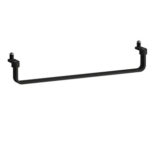 Laufen Handtuchhalter Reling LANI 475 mm schwarz matt, H3811224500001 H3811224500001