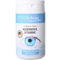 Dr. Berger Augenpflege-Set Augenwohl Vitamine 60 Kapseln, zur Unterstützung der Sehkraft
