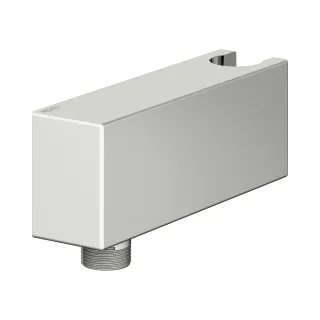 Keuco Schlauchanschluss Armaturenzubehör 59993 mit Wandhalter, Edelstahl-finish, 59993060000 59993060000