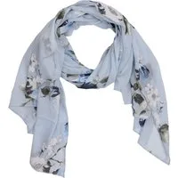 MIRROSI Modeschal Asymmetrischer Schal, Made in Italy 20% Seide 80% Baumwolle, (Ca.170x77cm, leicht und bequem), Damen Halstuch ideal für Frühling, Sommer und Herbst