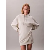 Calvin Klein Jeans Sweatkleid LS MONOLOGO PREMIUM TERRY HOODIE Mit Rundhalsausschnitt, loose fit