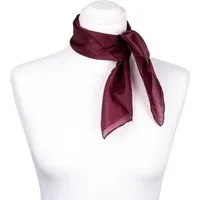 TINITEX Nickituch Nickituch Halstuch Aubergine