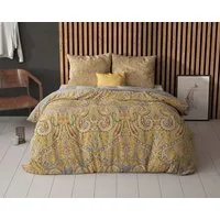 Sitheim-Europe Bettwäsche Bettwäsche Emeline Gold Bettbezug mit Kissenbezug, Mikrofaser, 3 teilig