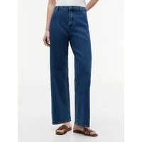 Tommy Hilfiger High-waist-Jeans WIDE LEG RIAN HW ANKLE Baumwollmischung, lässig geschnitten, High Waist