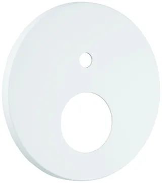 Grohe Rosette 48429 rund für EHM-FMS mit 2-Wege Umstellung moon white, 48429LS0 48429LS0