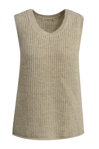 Smith&Soul - Round Neck Slipover sand - Gr. - M