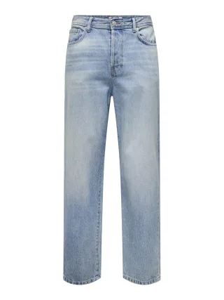 ONLY&SONS - ONSFADE LOOSE LB 2330 TAI DNM NOOS Light Blue Denim - Gr. - 34