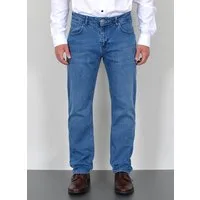 ADAM JEANS Straight-Jeans Herren Jeans Straight Hose Stretch Regular Fit Jeanshose Comfort Fit Straight Jeans Herren Hose normale Leibhöhe Jeans Gerade Schnitt