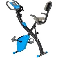 HOMCOM Heimtrainer Fahrradtrainer mit LCD Display