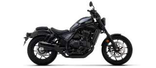 Sport Auspuff Arrow Rebel Dark für Honda CMX 1100 Rebel Bj.2025-2026 SC87 eintragungsfrei +ABE