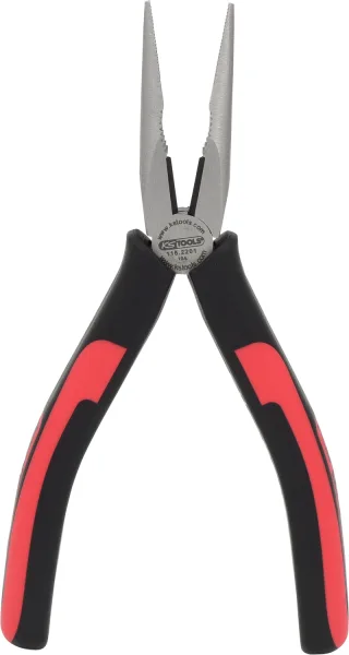KS Tools SlimPOWER Flachrundzange rot/schwarz - 115.2201