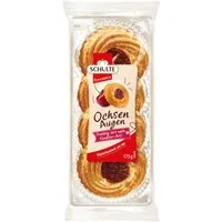 Schulte Kekse, Schulte Konditor Ochsenaugen gross mit Persipan Packung 175g
