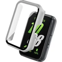 Tec-Expert Smartwatch-Hülle Hülle mit integriertem Displayschutz für Samsung Galaxy Fit3 40 mm, Rundum Schutz Cover Case Bumper stoß-und kratzfest robust
