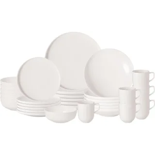 Villeroy & Boch Kombiservice, Weiß, Keramik, 30-teilig, 2x2x2 cm, Essen & Trinken, Geschirr, Geschirr-Sets, Kombiservice