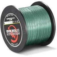 GarveeMore Angelschnur Línea de Pesca Trenzada 4/8 Hebras 100% PE Resistente 300-1000m, 500 m Länge