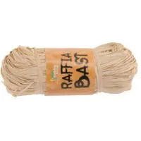 Glorex Bastelnaturmaterial Glorex Raffia-Bast natur, 50 g