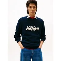 Tommy Hilfiger Rundhalspullover SEASONAL GRAPHIC COTTON