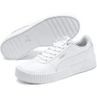 PUMA CARINA L Sneaker mit perforierten Details, rutschfeste Gummilaufsohle