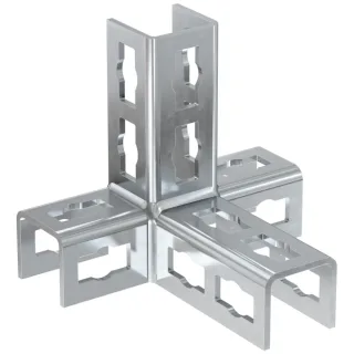 Fischer Multidimensionaler Winkel PFUF 4D zinklamellenbeschichtet - 542732