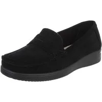 Ital-Design Elegante Loafer für Damen aus hochwertigem Material Slipper (91117420) ultraleichte und komfortable Sohle