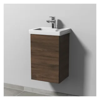 Sanipa 3way Waschtischunterbau zu Villeroy & Boch Subway 3.0 Waschtisch mit 1 Tür, Eiche-Arizona SM84080