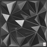 IKHEMalarka 3D Wandpaneel 3D Paneele PVC Kunststoffpaneele, BxL: 50,00x50,00 cm, 0,25 qm, (1 Stück, 3D Wandpaneele Deckenpaneele) hochwertige & harte PVC 3D Platten Wand & Decke